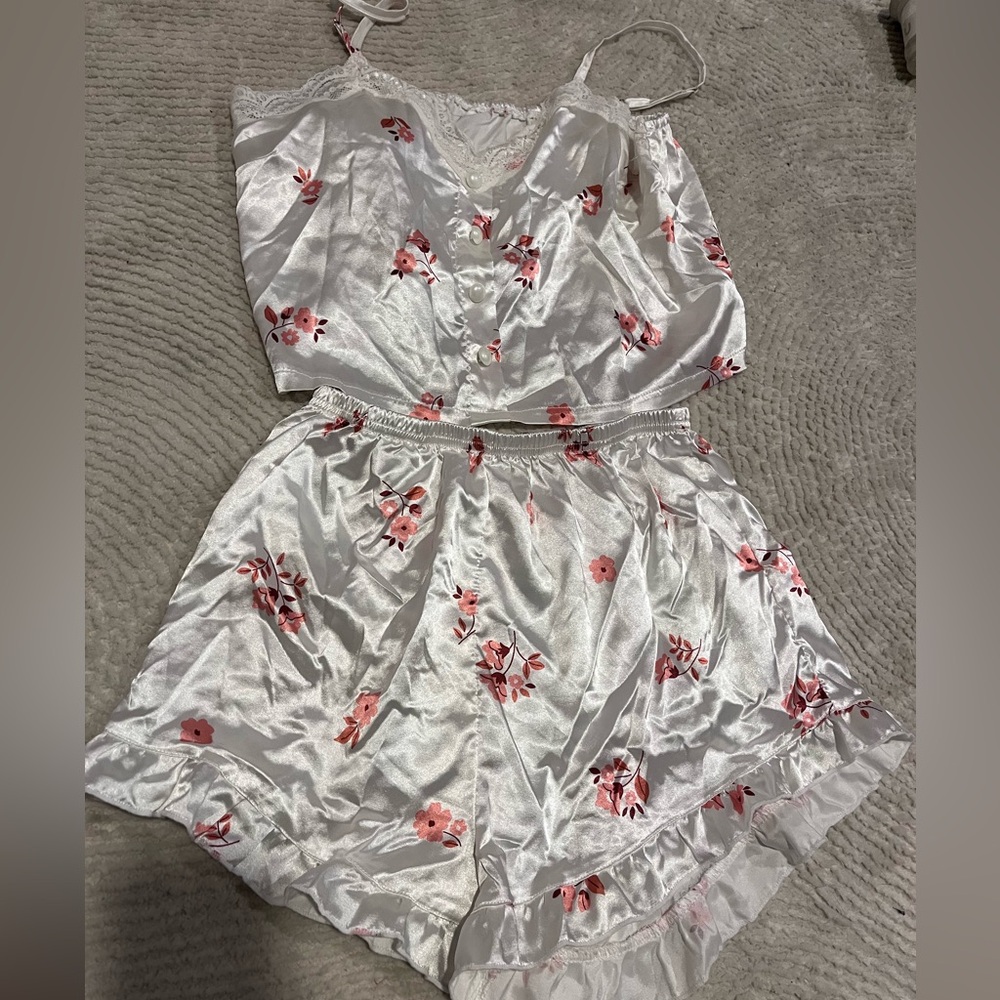 Women’s silk pajamas